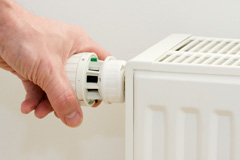 Througham central heating installation costs